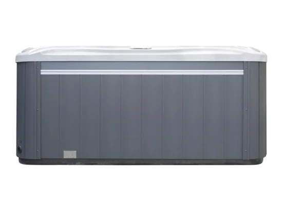 Habillage de spa gris ardoise