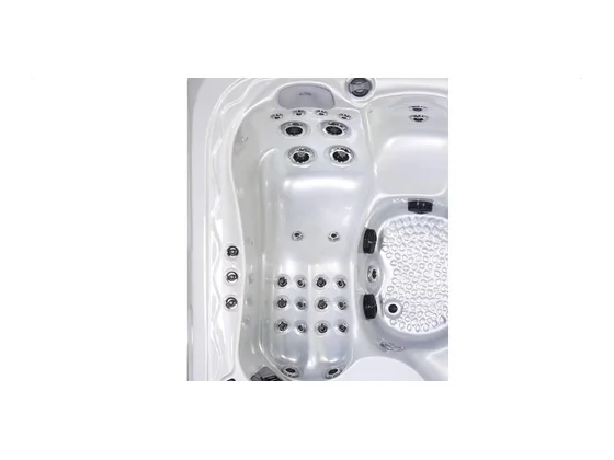 Spa PHT-610 6 places, détail intérieur, coque acrylique et habillage du catalogue Alu Business