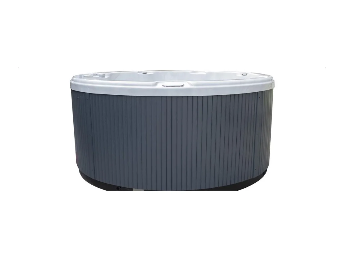 Spa PHT-800 7 places, vue de face, coque acrylique et habillage du catalogue Alu Business
